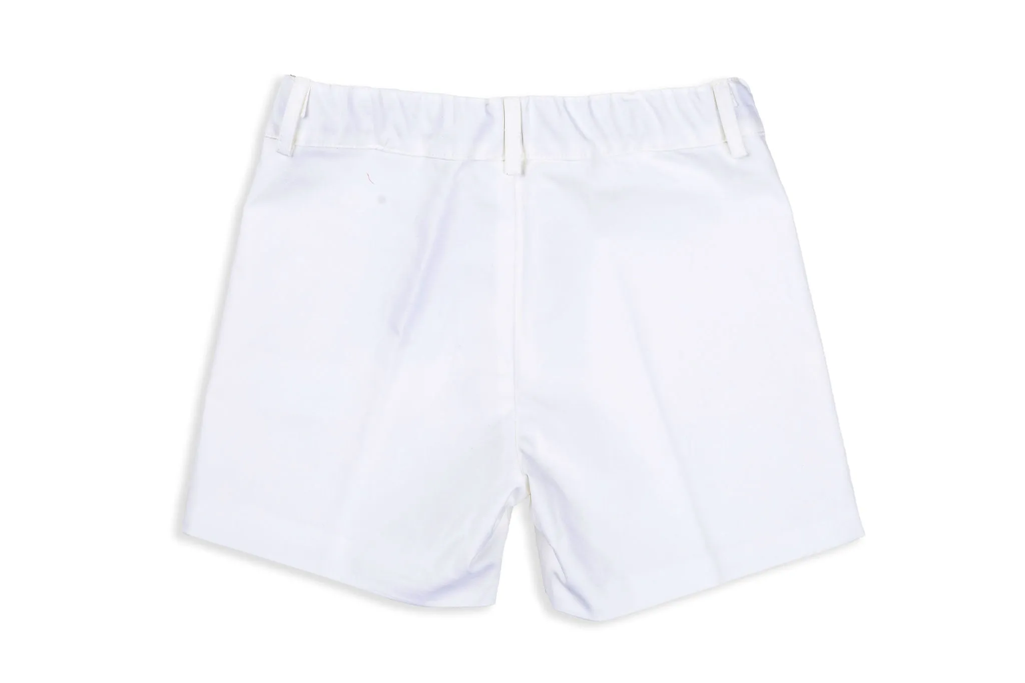 Ivory Cotton Performance Shorts