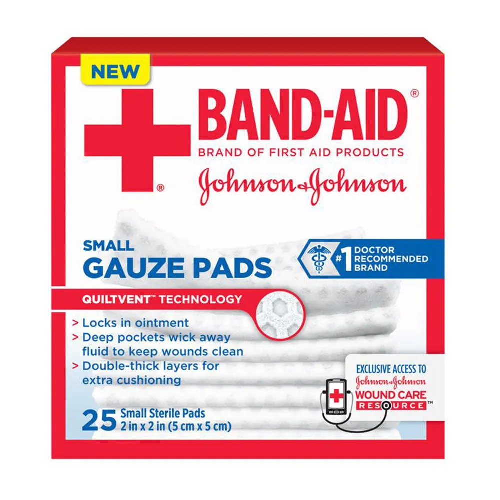 J & J 111612400 Band-Aid First Aid. Box of 25