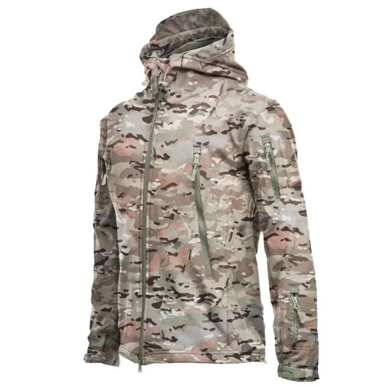 Jackets Men Tactical Windproof Waterproof jacket men Army Combat Jackets Mens Hooded Bomber Coats