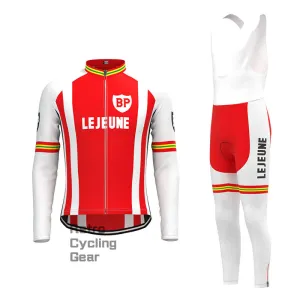 Lejeune Retro Long Sleeve Cycling Kit