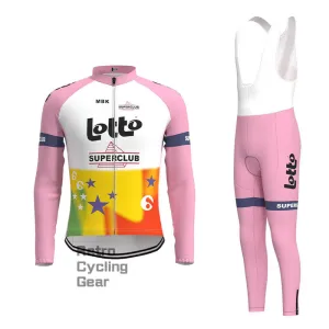 Lotto Retro Long Sleeve Cycling Kit