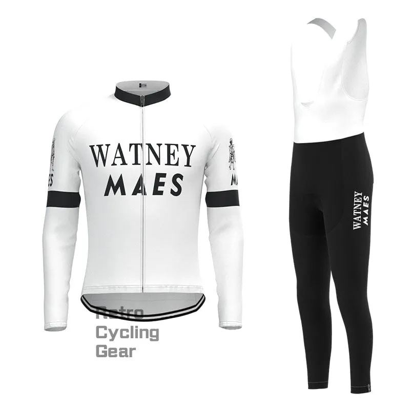 Maes Retro Long Sleeve Cycling Kit