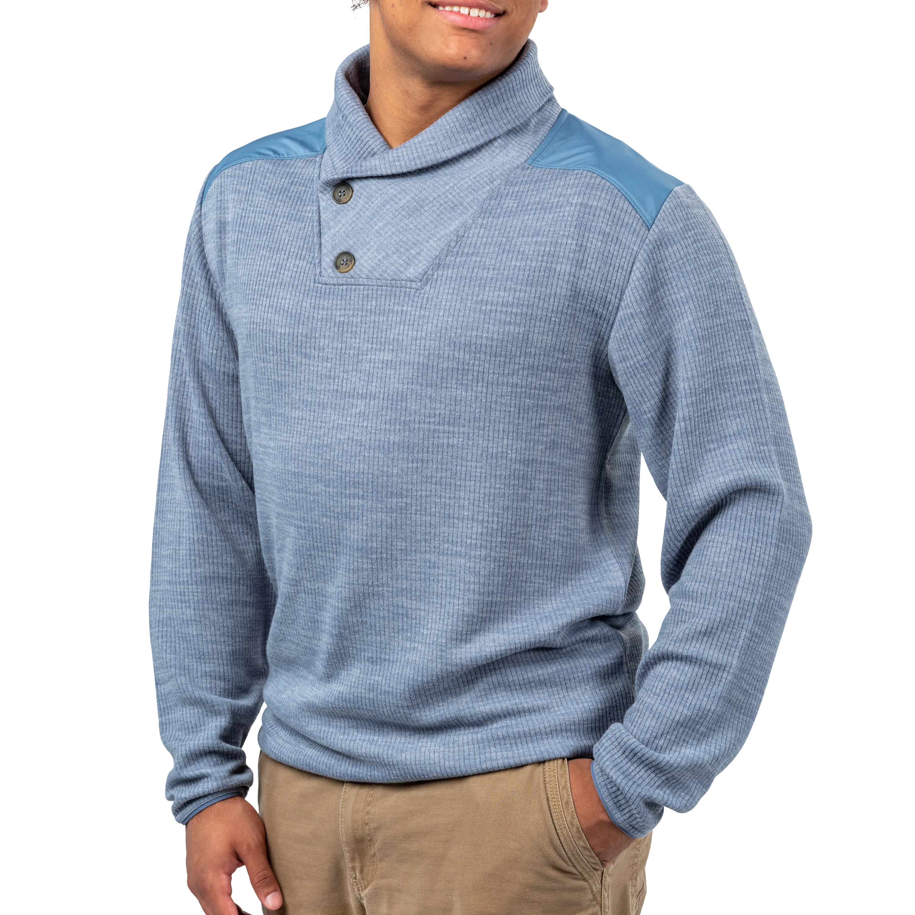 Men's Shawl Collar Pullover