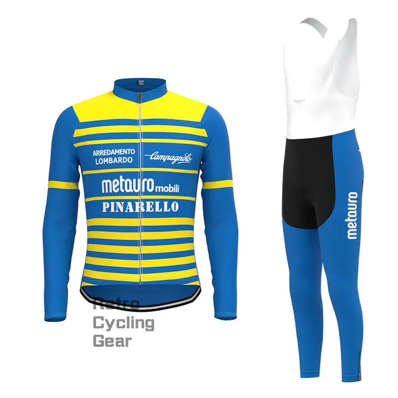 metauro Retro Long Sleeve Cycling Kit