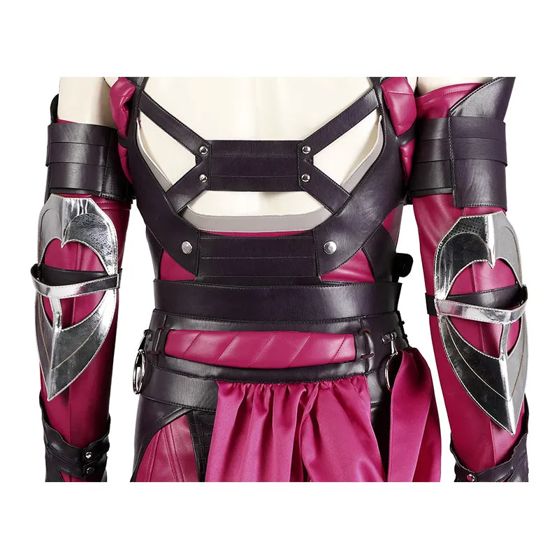 Mortal Kombat 1 Cosplay MK1 Mileena Costume Bodysuit Outfit Halloween Carnival Suit