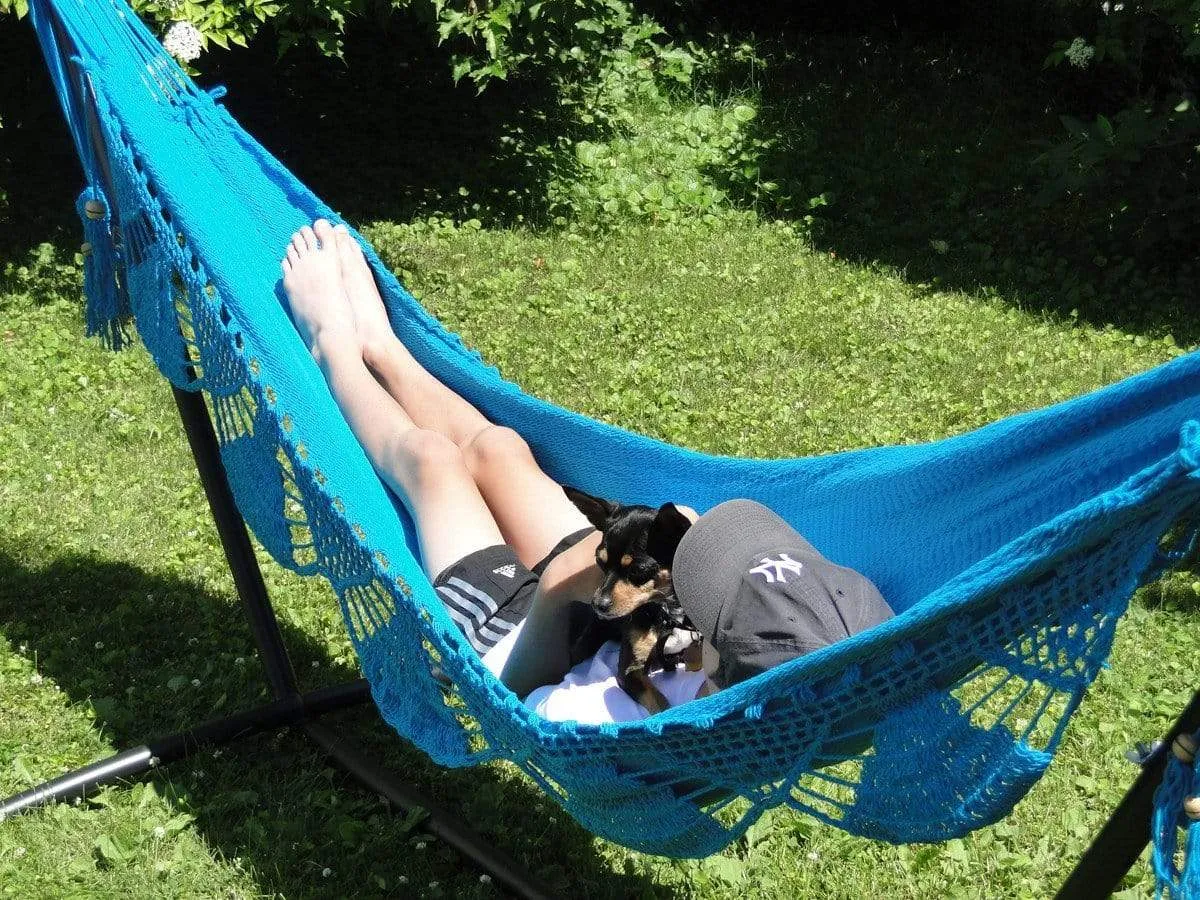 Nicaraguan Hammock with Universal Hammock Stand