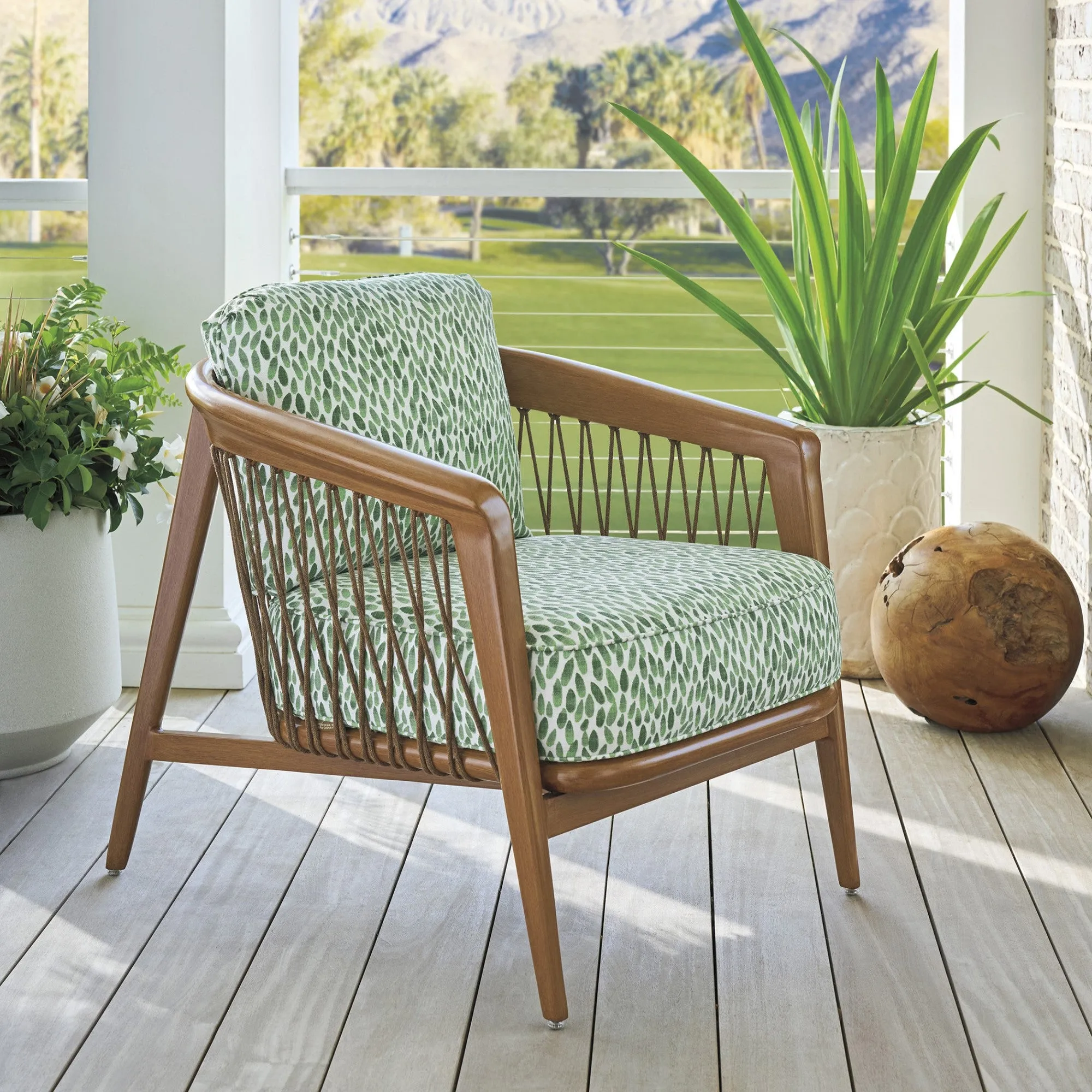 Palm Desert Poolside Occasional Chair