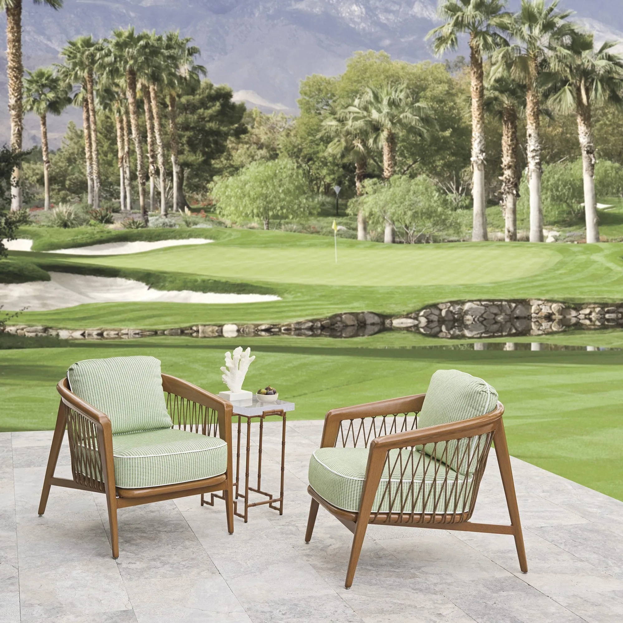 Palm Desert Poolside Occasional Chair