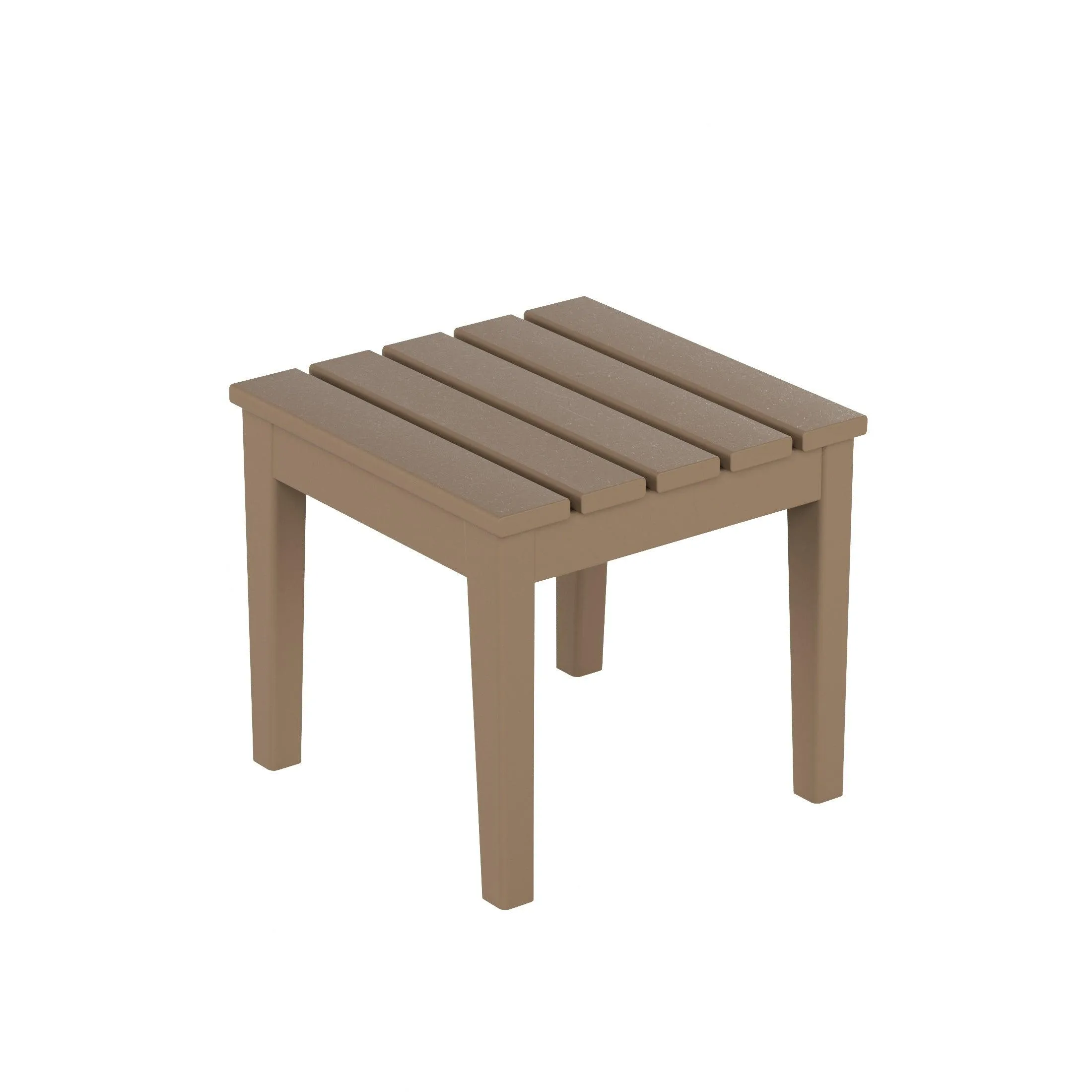 Palms Modern Adirondack Square Outdoor Side Table