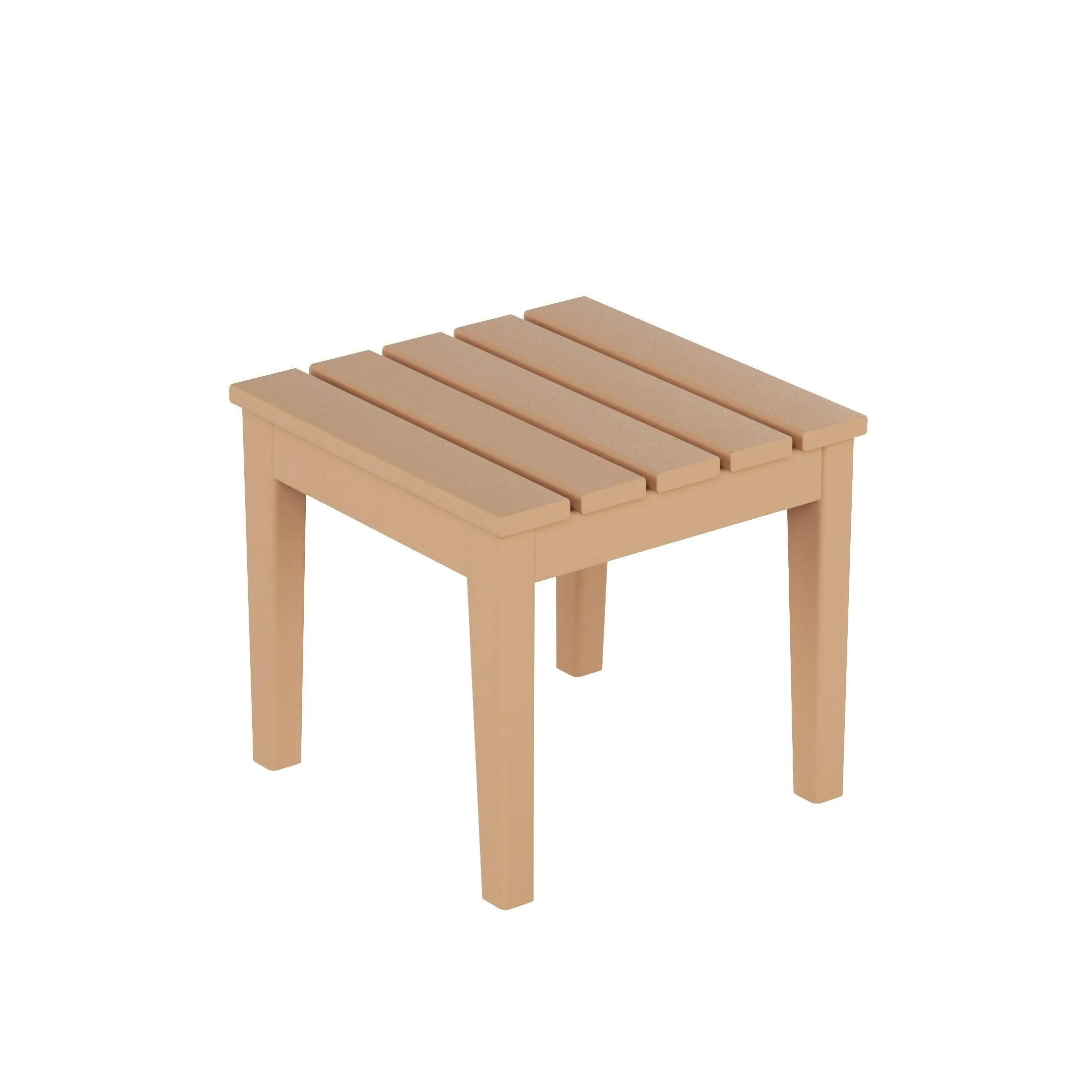 Palms Modern Adirondack Square Outdoor Side Table