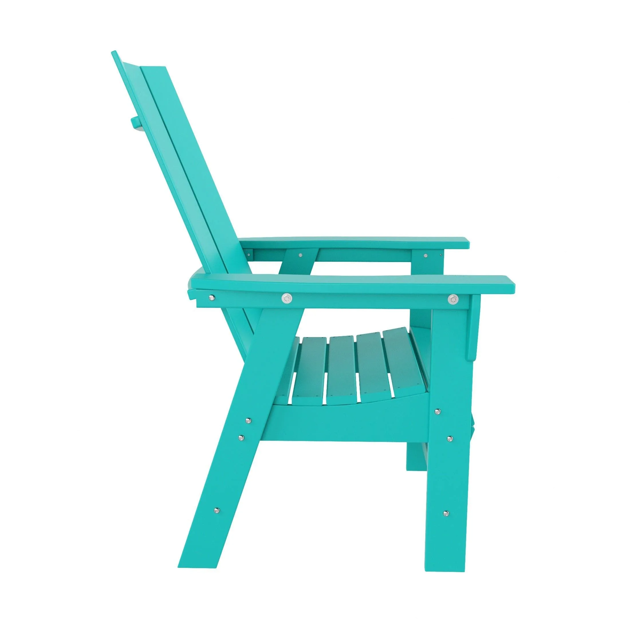 Palms Outdoor Patio Modern Adirondack Dining Chair