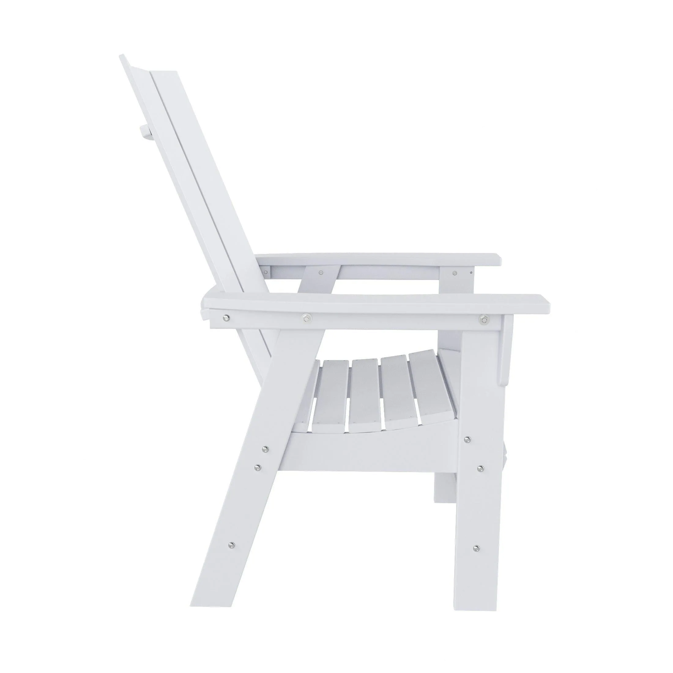 Palms Outdoor Patio Modern Adirondack Dining Chair