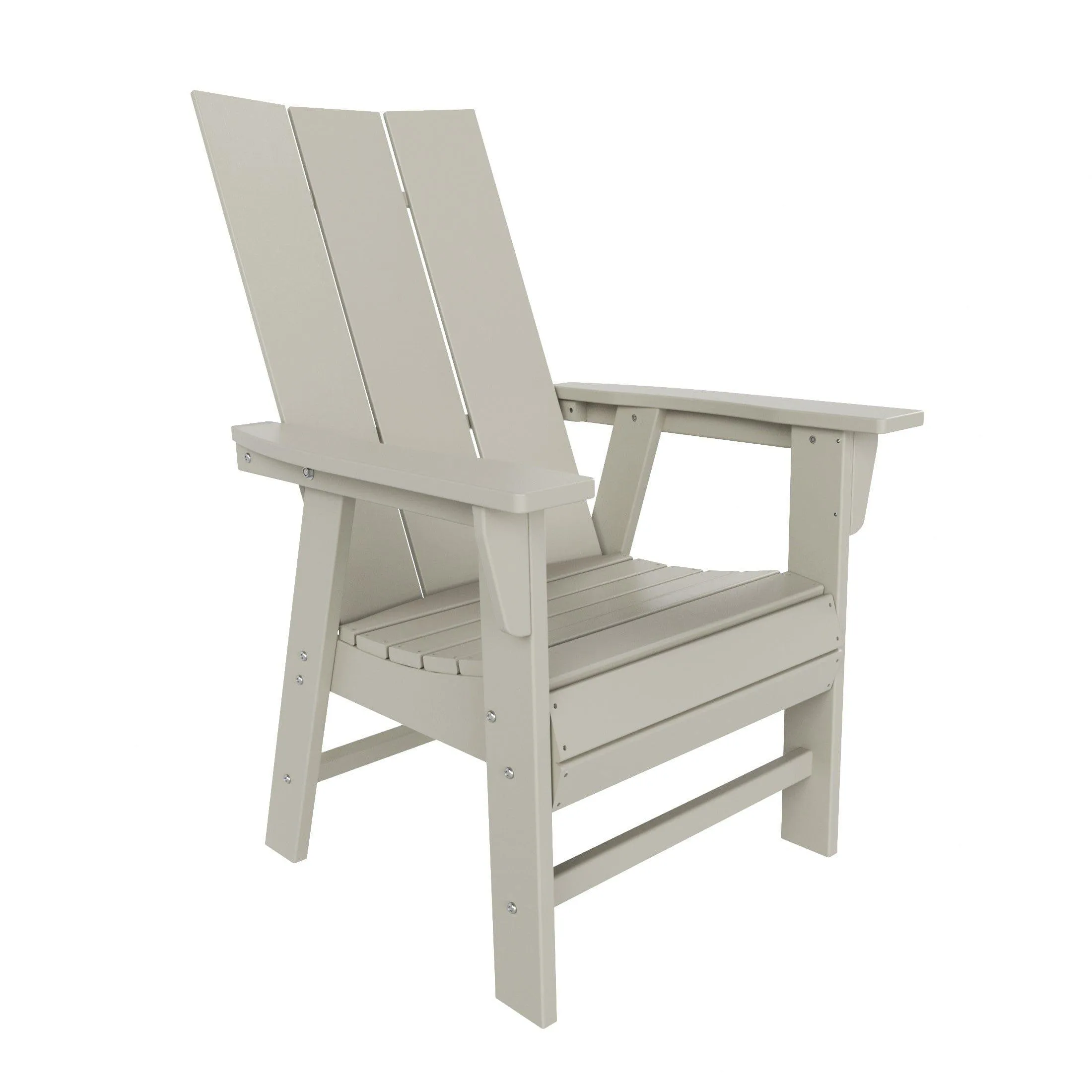 Palms Outdoor Patio Modern Adirondack Dining Chair