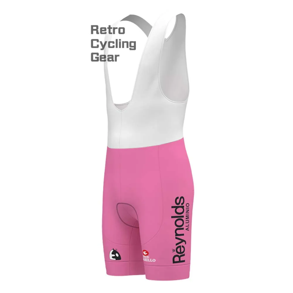 Pink Reynolds Retro Long Sleeve Cycling Kits