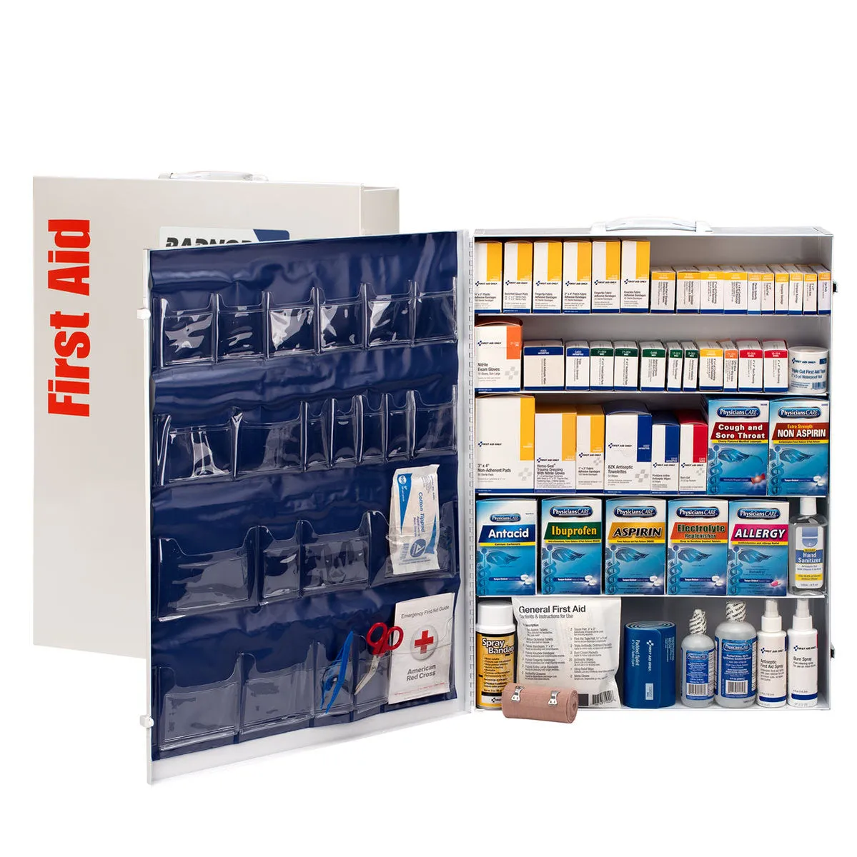 Radnor Industrial Metal Cabinet First Aid Kit