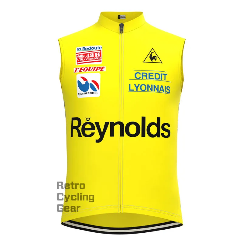 Reynolds Yellow Retro Long Sleeve Cycling Kit