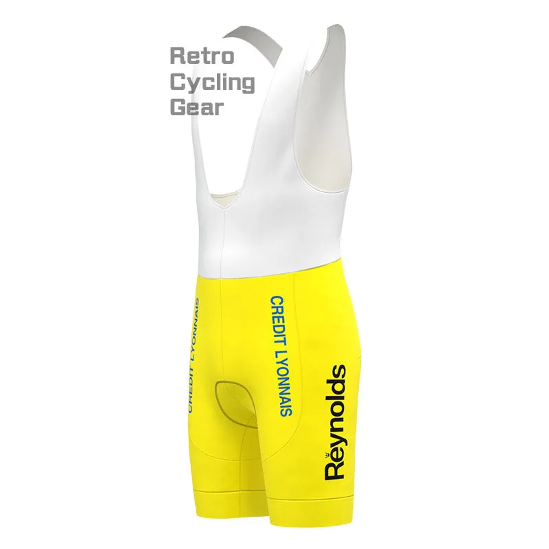 Reynolds Yellow Retro Long Sleeve Cycling Kit