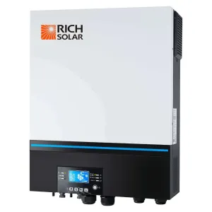 Rich Solar 6500 Watt (6.5kW) 48 Volt Off-Grid Hybrid Solar Inverter