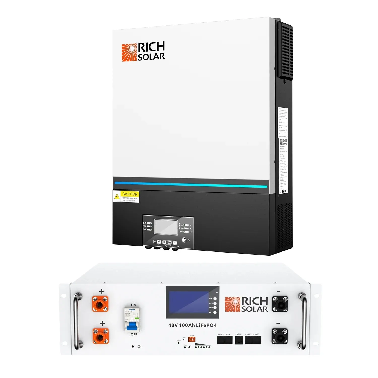 Rich Solar 6500 Watt (6.5kW) 48 Volt Off-Grid Hybrid Solar Inverter