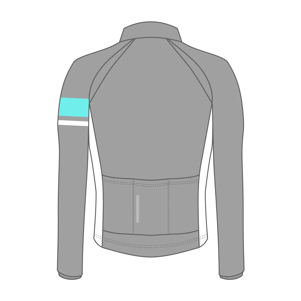 Rocket Science Men's Long Sleeve Heavyweight Cycling Jersey