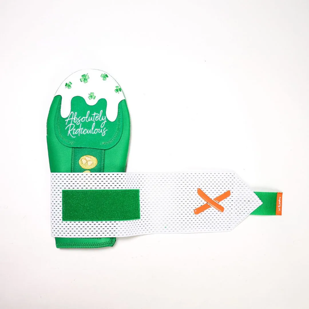 shamrock shake sliding mitt