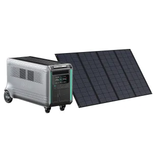 Special Bundle: Zendure SuperBase V4600 Power Station   B4600 Extra Battery   400W Solar Panel