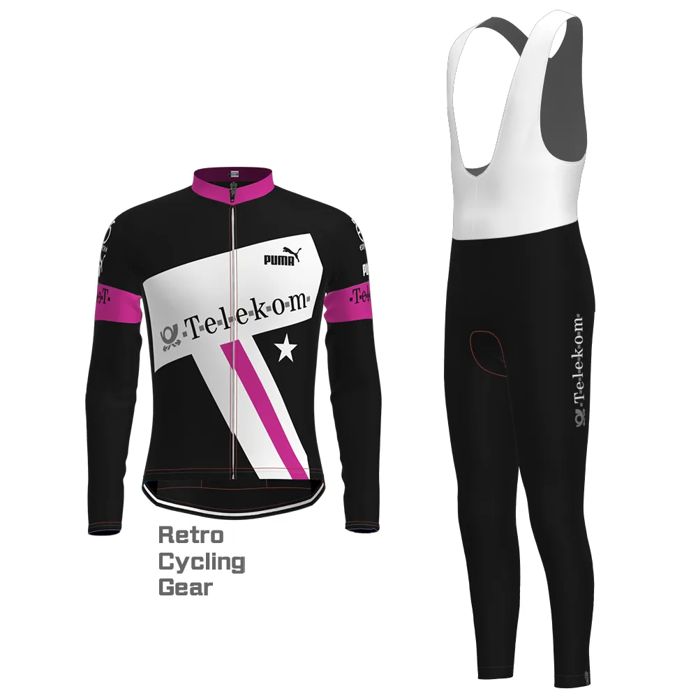 Telekom Retro Long Sleeve Cycling Kits