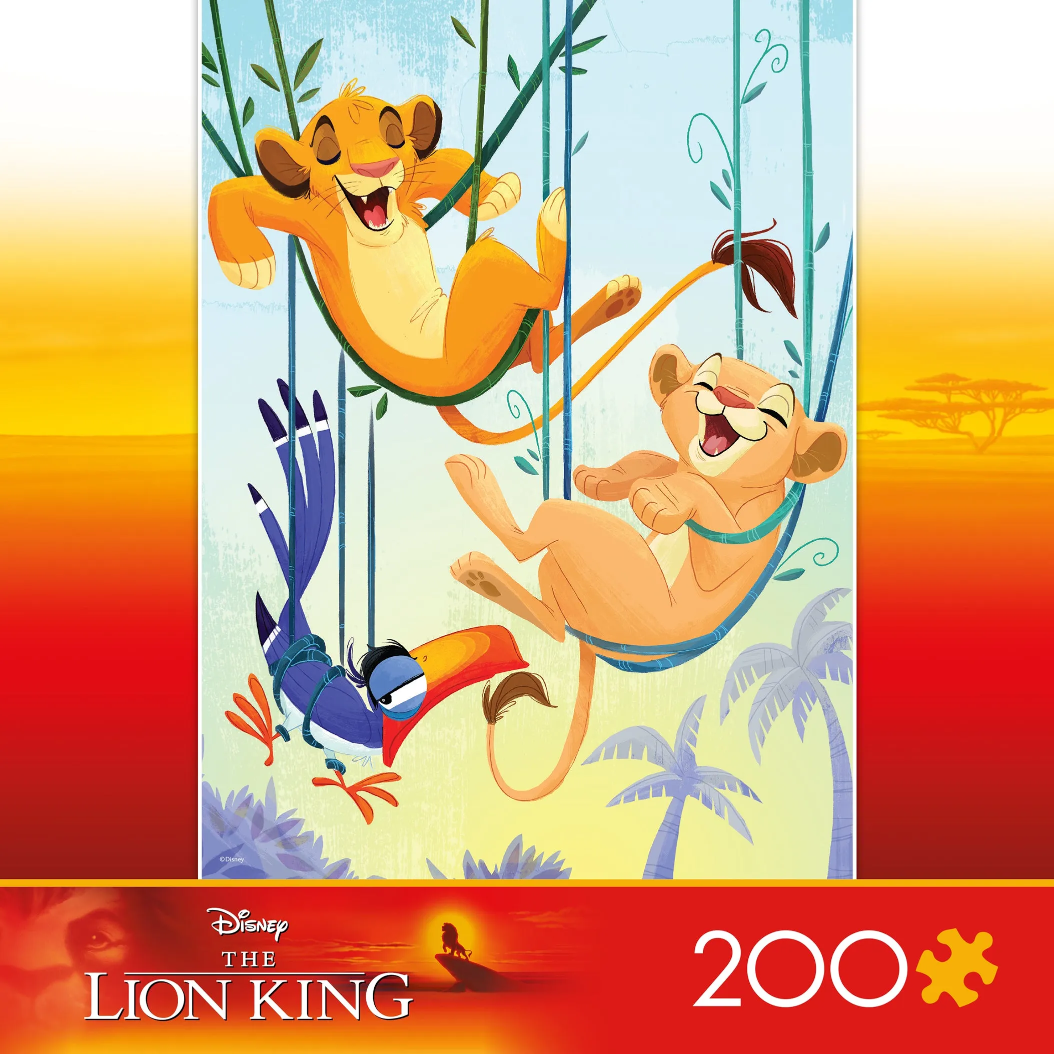 The Lion King- Best Friends- 200 Piece Puzzle