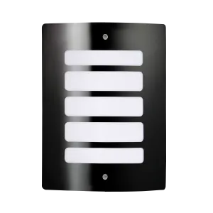 Todd Sanded Black Outdoor Wall Light