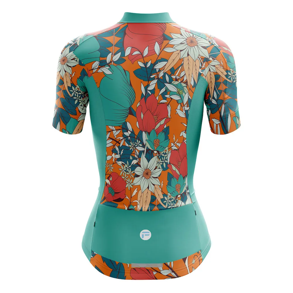 Tropical Fusion | Women's Short Sleeve Cycling Jersey