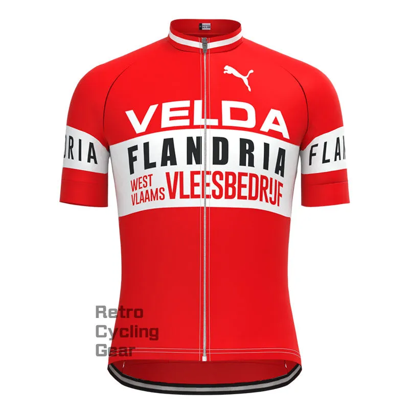 VELDA Retro Long Sleeve Cycling Kit