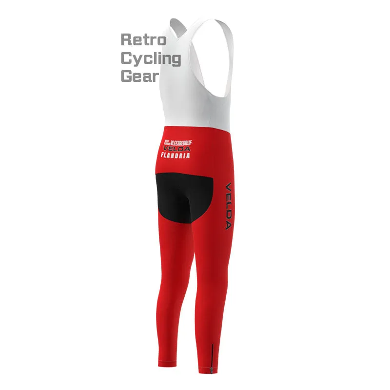 VELDA Retro Long Sleeve Cycling Kit