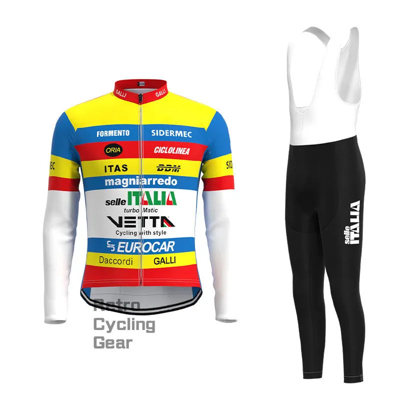 VETTA Retro Long Sleeve Cycling Kit