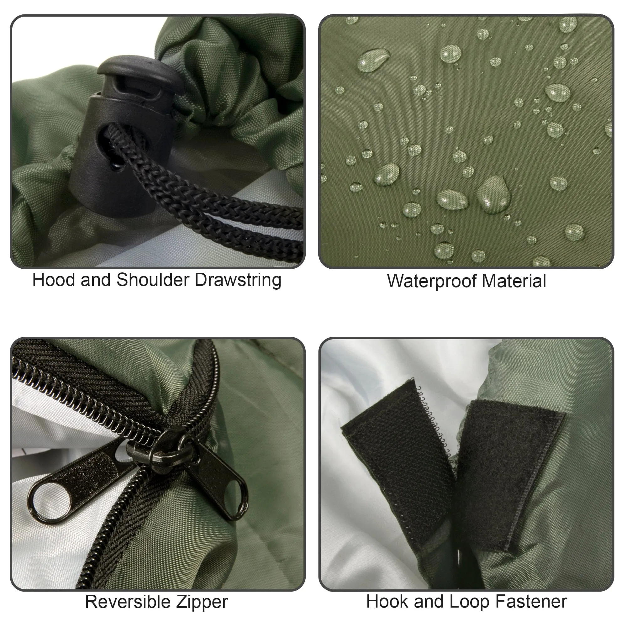 Waterproof Cold Weather Sleeping Bags (30°F/ 0°C)